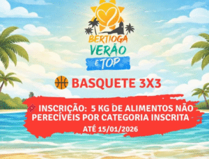 Basquete 3x3 | Bertioga Verão é Top | Inscrições até 15/01/2026